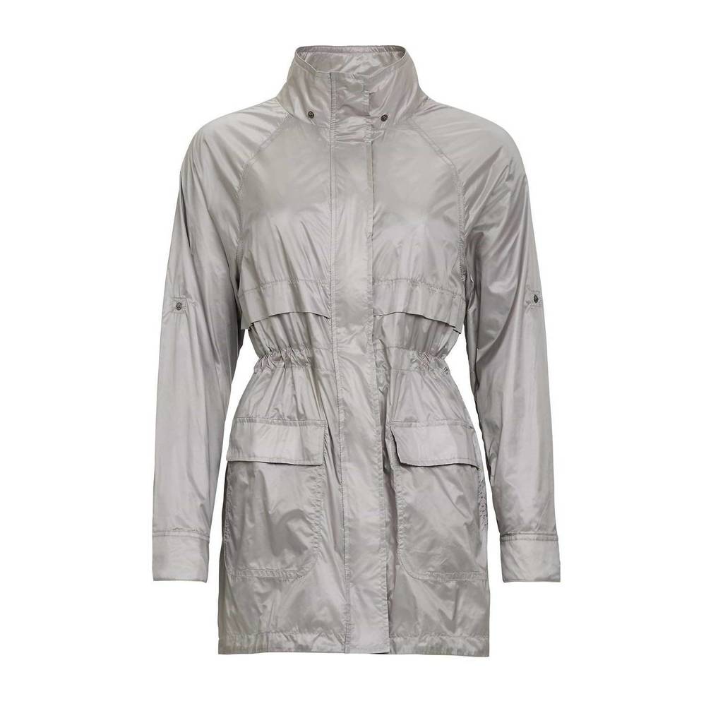 NEW ANATOMIE ramona windbreaker jacket in silver